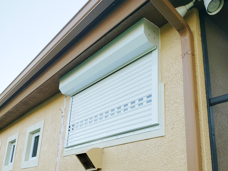 Rolling Roll-Down Hurricane Shutters - Rolling, Roll-down and Rollup  Hurricane Storm Shutters