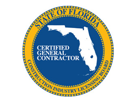 Certified General Contractor of State of Florida